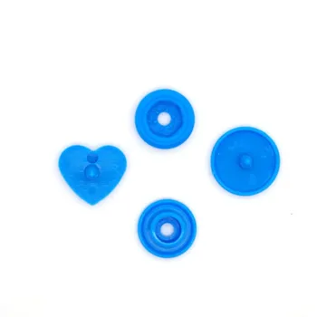 { 10 Culori amestecate 100sets } KAM Brand in Forma de Inima din material Plastic Snap Butonul de Fixare butoane Pentru Copil Scutec 10sets fiecare