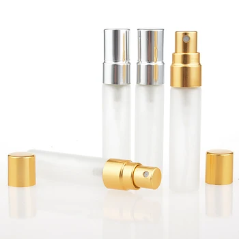 10 Piese/Lot 5 ML Parfum Glazura de Călătorie Sticla cu Pulverizator Pentru Parfum Portabil Cu Atomizador Parfum Reîncărcabile din Aluminiu Pompa