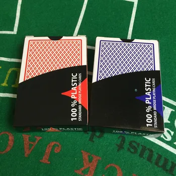 10 Seturi/Lot Baccarat Texas Hold ' em Plastic Carti de Joc rezistent la apa Glazura de Poker Carte de Bord Joc de Bridge 2.28*3.46 inch K8356