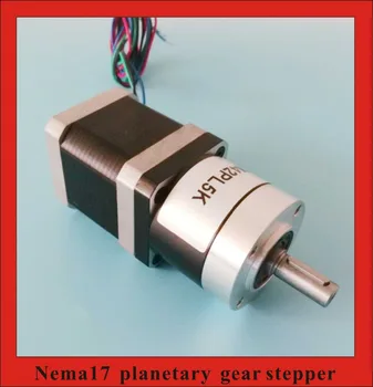 100:1 Nema17 cutie de Viteze Planetare pas cu pas Epicyclical Reductor Motor pas cu pas Lungime 34 mm