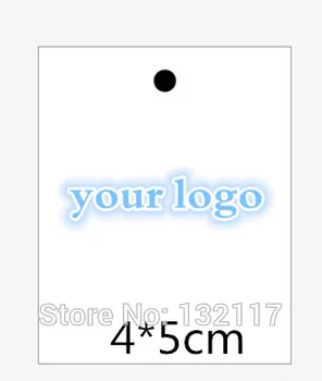 1000pcs/lot 2*3 cm Mini Hârtie Goală Tag-uri Personalizate Îmbrăcăminte Tag-uri de Bijuterii și Cadouri Tag-uri și Etichete Consumabile Logo-ul Personalizat Pret