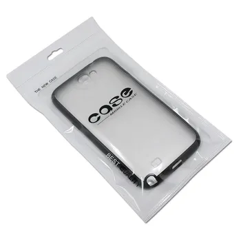 100buc/Lot Galben/Alb Telefonul Caz de Ambalare Saci Cu Euro Închide Gaura de Blocare Zip Caz de Ambalare Pungi Pentru iPhone 7 7plus Stil Nou