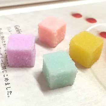 100buc/lot rășină spate plat bomboane colorate de zahăr 12mm meserii pentru DIY Pentru Păr Telefonul Decor