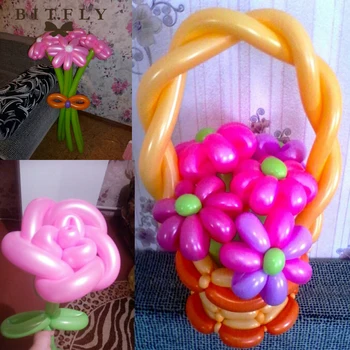 100BUC/multe Baloane Latex Mult de Baloane Modelare Animal Petrecerea de Nunta Decor de Crăciun Copiii Balon Gonflabil Toy