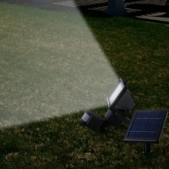 100LED Solare Alimentat de Mișcare Senzor de Lumină cu Panou Solar , Piscină iluminat cu LED-uri de Securitate proiectoare pentru gradina/garaj/calea