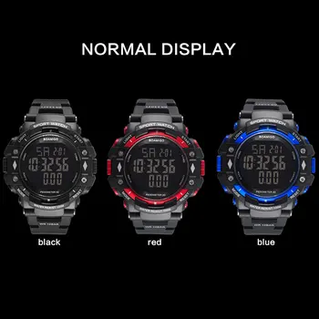 100m rezistent la apă barbati ceasuri sport BOAMIGO brand pedometru calorii digital cu LED-uri ceasuri de înot ceasuri reloj hombre