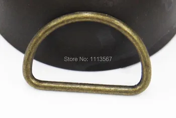 100piesă 30mm Bronz Antic Metal Inel D Cârlige D în Formă de Catarame Centura Cataramă Pentru Saci de Haine Centura de Cusut Cârlige Clipuri K25