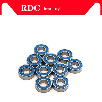 10BUC ABEC-5 MR84-2RS MR84 2RS MR84 RS MR84RS 4x8x3 mm Albastru de cauciuc sigilat miniatură de Înaltă calitate, deep groove ball bearing