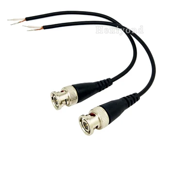 10BUC BNC Male Conector pentru Cablu Coaxial CCTV aparat de Fotografiat BNC UTP Video Balun Conector Adaptor BNC Plug Pentru Sistemul CCTV