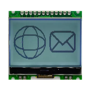10buc/lot 12864 Display LCD Module 12864G-086-P Dot Matrix Modul COG cu Iluminare din spate 4 Interfață Serială 5V