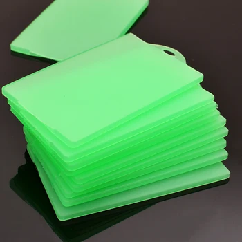 10buc Moale Clar Card de Plastic Mâneci Protectoare, pentru ID Carduri LW