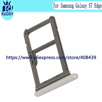 10buc S7 edge SIM Card Reader Suport pentru cartelă Sim pentru Samsung Galaxy S7 Edge Slot pentru Card Sim Tray Holder cu Urmărire