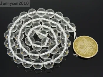 10mm Naturale Cristal de Cuarț de Stâncă Pietre Pietre Rotunde Distanțier Margele Vrac 15