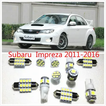 11 set LED-uri Albe Lumini Interior Pachet Hartă Dome Pentru Subaru BRZ Legacy Forester Impreza anii 2011-2016