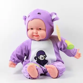 12 Stiluri de Animale Zodiacale Baby Doll Simulat Râsete Silicon Renăscut Râs Păpuși Jucarii pentru Copii, Cadou de Ziua de nastere pentru Copii