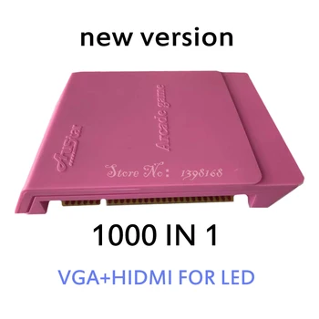 1299 din 1 HD Jamma Multigame PCB bord VGA / HDMI Pentru LED Eroi de stom 5S 1000 in 1