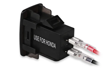 12V 24V 3.1 UN Dual Usb Masina Încărcător Pentru Honda 2 Port USB Auto Adaptor Voltmetru LED Soclu Pentru Honda CIVIC CROSSTOUR CRV ODYSSEY