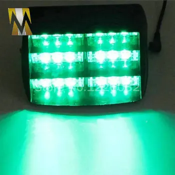 18 LED-uri Vehicul de Urgență Lumini Stroboscopice Parbrize tabloul de Bord Flash de Avertizare Rosu/Blue/Amber/LED-uri Albe LUMINI de POLIȚIE Transport Gratuit