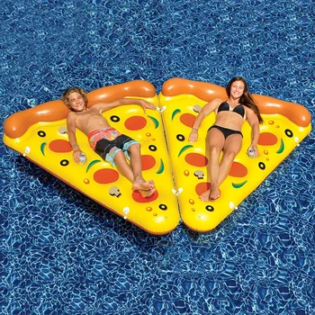 180*150cm Gonflabil Gigant Pizza Piscină Float Vara Jucării de Apă în aer liber Jucărie Distractiv Plajă de Odihnă Șezlong Saltea Pluta