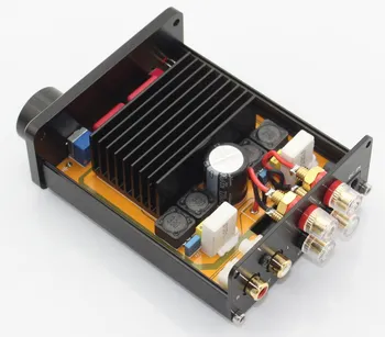 2*100w DC24V 3A TDA7498 mini amplificator 2.0 Desktop amplificator de putere cu Nkon 2200UF / 35V și Smens condensatoare AMP