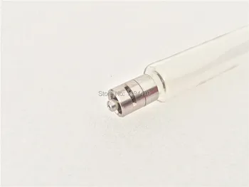 2 buc/Lot 1ml 1cc Seringă de Sticlă Luer Lock Cap Reutilizabile de Sticlă Injector Laborator Sticlarie