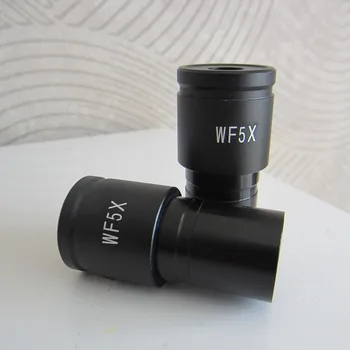 2 buc WF5/20mm Unghi Larg Biologice Microscop Ocular Obiectiv cu Montare Dimensiune 23.2 mm pentru Microscop Biologic