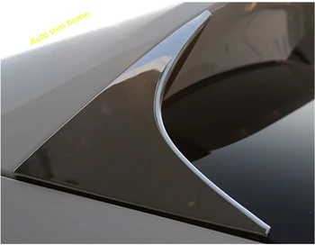 2 Bucata ! ABS Cromat Spate în Spatele Aripii Laterale Spoiler Triunghi Turnare Garnitura Capac Ornamental Pentru Mazda CX-5 CX5 2016