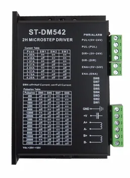 20-50VDC 256 Subdiviziune CNC Micro-pas cu Pas Name23 DM542 Stepper Motor Driver 2phase 4.2-O#ST-DM542