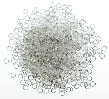 200pcs/lot 925 Argint Solid Constatările 0.6x3mm Argint 925 Sari Inel Pentru Bijuterii de Argint Conector