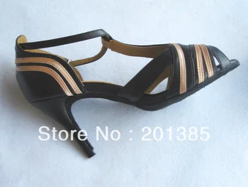 2013 Reducere Negru Din Piele Pantofi De Dans Latino Pantofi De Bal Dans Salsa Pantofi Pantofi De Tango