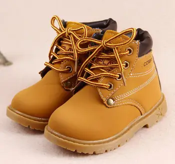 2016 Noi, copii de moda de primăvară pantofi de iarnă ghete de iarna Pentru Copii baby boys cald cizme Martin outerside fete cizme de zapada Pantofi