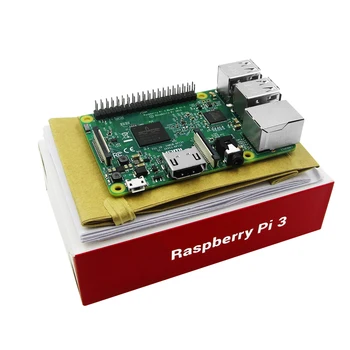 2016 Nou Element14 original Raspberry Pi 3 Model B Bord 1GB LPDDR2 BCM2837 Quad-Core Ras PI3 B,3B PI,PI 3 B cu WiFi si Bluetooth