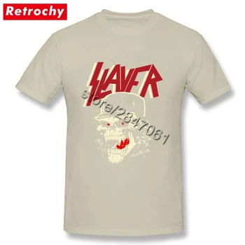 2017 New Sosire Clasic Slayer Tricou Heavy Metal, Trupa de Rock Mens stil de Moda tricou Barbati Maneca Scurta din Bumbac O de Gât Tricou