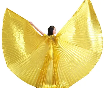 2017 nou Hot Femei Belly Dance Isis Aripi Design Oriental India burtă de dans de Performanță Aripi Noi 7 culori 2 tipuri de vânzare la cald