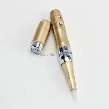 2017 Nou JS Culoare de Aur Profesionale Micro-Ace Masina Cu Acumulator Portabil de Încărcare plug-in Machiaj Permanent mașină Pen