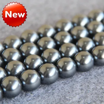 2017 Nou Pentru Colier&Bratara 14mm Silver Shell Pearl Margele DIY Cadouri Pentru Femei Fata de Margele Vrac Bijuterii de Luare de Design 15inch