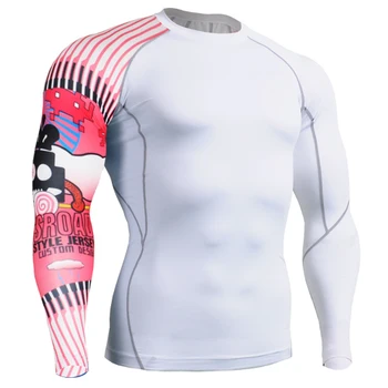 2017 Regulat Barbati Tricou Uniquel Stil de Rechin Surf Tricouri Personalizate Propriile Man T Shirt multi-utilizare de compresie tricou pentru sport