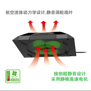 2017 USB Alimentat de 35 de grade Auto-sensing Ventilator de Răcire Extern Intercooler de Control al Temperaturii Cooler Ventilator pentru Consola Xbox one