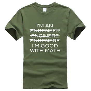 2017 vara T-shirt imprimat sunt Inginer, nu sunt Bun La Matematica scrisoare pentru bărbați T-shirt crossfit îmbrăcăminte de brand t camasa topuri harajuku