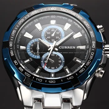 2018 Ceasuri Barbati Top Brand de Lux Bărbați Impermeabil Militare Ceasuri de mână Completă din Oțel Inoxidabil Bărbați Cuarț Ceas Relogio Masculin