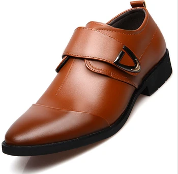 2018 Fierbinte de Vânzare de brand de Moda formale mens pantofi de costum Barbati arătat negru de lux de nunta de sex masculin din Piele pantofi office pantofi oxford