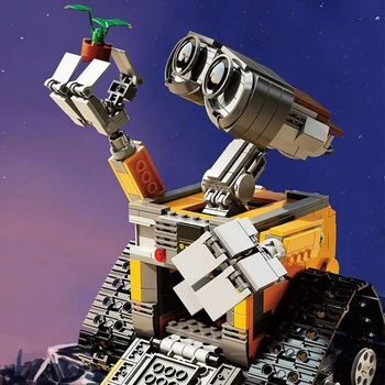 2018 Noi 16003 Idee Robot WALL E Blocuri Compatibil Lépin Cifre Cărămizi, Blocuri de Jucarii pentru Copii WALL-E Ziua de nastere Cadouri