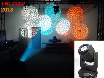 2018 NOI LED200W 230W Fascicul Spot se Spală 3in1 gobo în mișcare cap lumina super-luminos Pentru Lumina de Concerte dj disco light Show