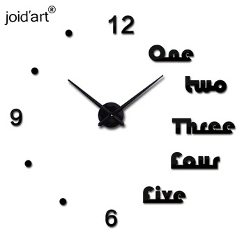 2018 nou ceas de perete diy ceasuri reloj de pared cuarț europa living decorative de mari dimensiuni, administrat de ceasuri murale autocolante