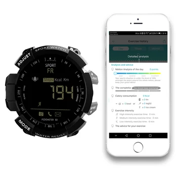2018 NOU Rusia Inteligent Ceas digital Pedometru smartwatch, cum ar fi inteligent brățară bandă rezistent la apa IP67 Sport Pentru ios, Android Telefon