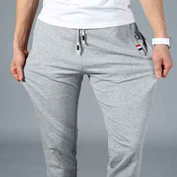2018 nou stil casual barbati pantaloni fashion pantaloni sport pantaloni de slabit en-gros de 8 culori calde livrare gratuit M-4XL