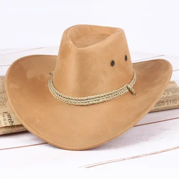2018 Vânzare Fierbinte Nou Unisex moda occidentală pălărie de cowboy turistice capac pălărie de vest pălărie gorras 8 culori AW7229