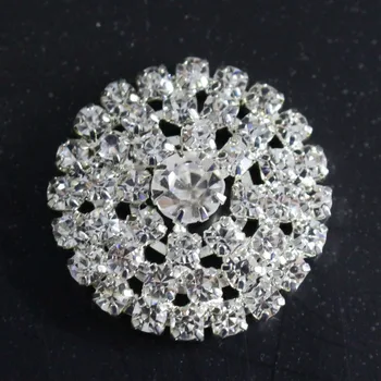 20buc 27mm Stras Catarame, Nasturi de Diamant Invitat la Nunta Rbbon Rlider, DIY Ornamente de Păr, Fabrica