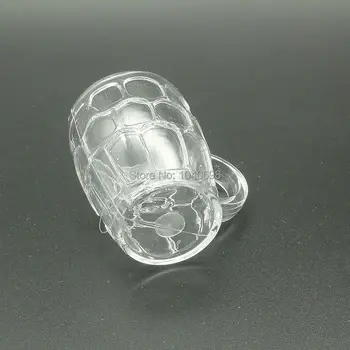 20buc/lot Clar model de floare cupa de bere imitație de Plastic PVC sticla 42mm Artificiale Parfait Căni Miniaturale Alimente Deco Parte