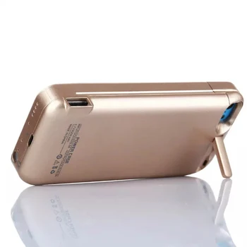 2200mAh Portabile de Urgență Baterie Încărcător de Rezervă Caz Pentru Iphone ip 5 5S 5c iPhone5 Externă de 2200 mah Power Bank Acoperi Caz
